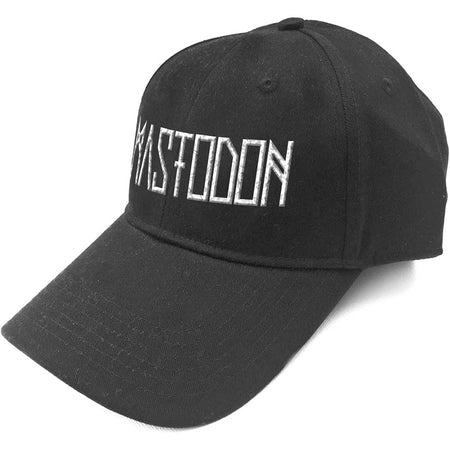 Mastodon - Embroidered Logo - Black OSFA Baseball Cap