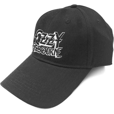 Ozzy Osbourne -  Logo - Black OSFA Baseball Cap