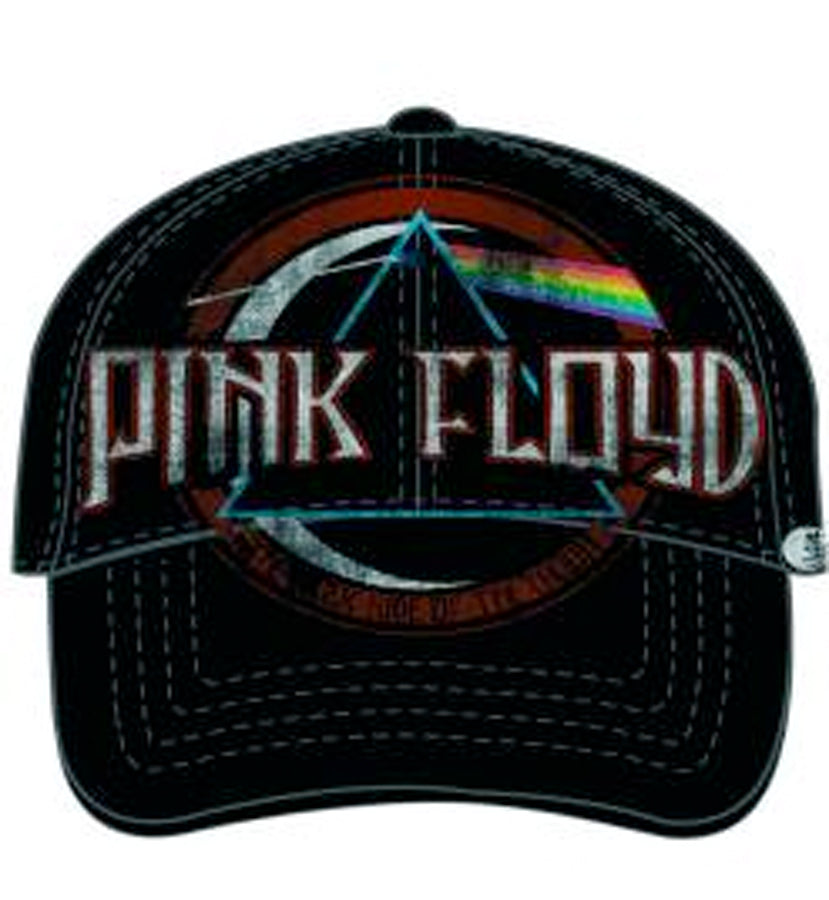 Pink Floyd - Dark Side Of The Moon - Black OSFA Baseball Cap