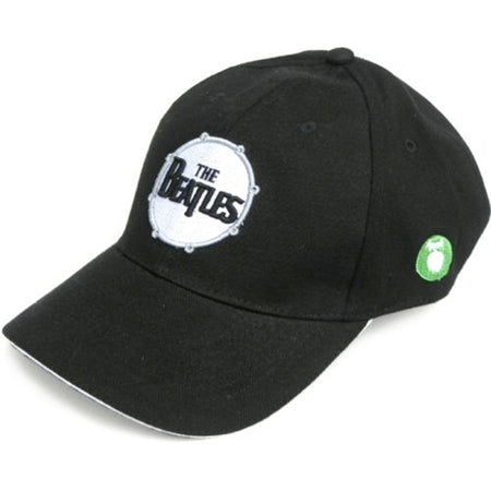 The Beatles - Drum Logo  - Black OSFA Baseball Cap