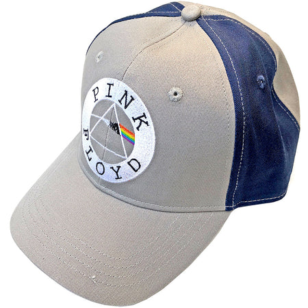 Pink Floyd - Circle Logo - 2 Tone Grey and Navy OSFA Baseball Cap