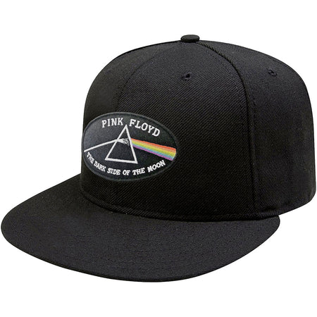 Pink Floyd - Dark Side Of The Moon-Black Border - Snapback Black OSFA Baseball Cap