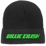 Billie Eilish - Racer Logo - Black Ski Cap Beanie