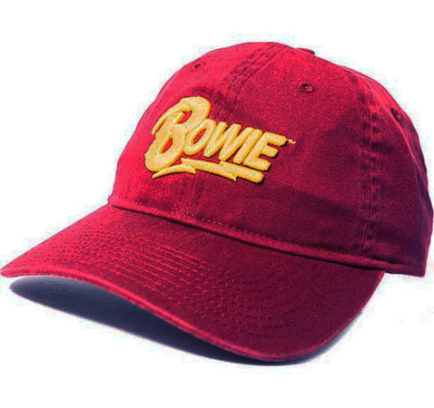 David Bowie - Logo-Direct Embroidery - Tri Glide Closure Baseball Cap