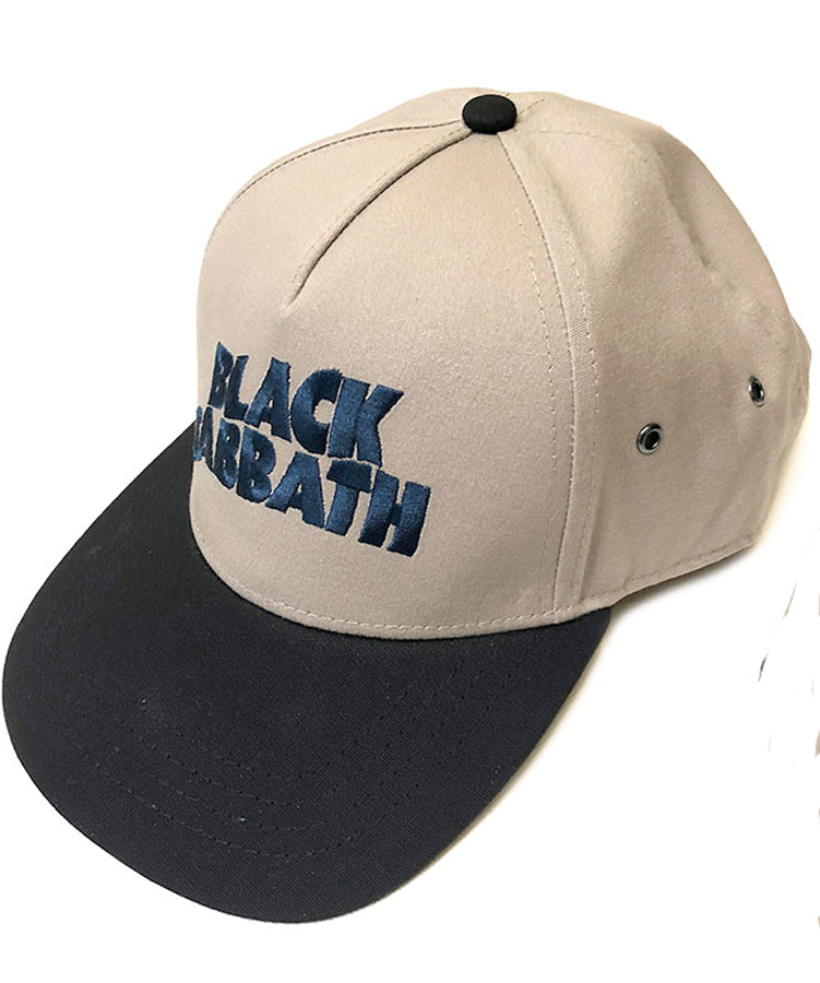 Black Sabbath - Wavy Logo - 2 Tone OSFA Snapback Baseball Cap