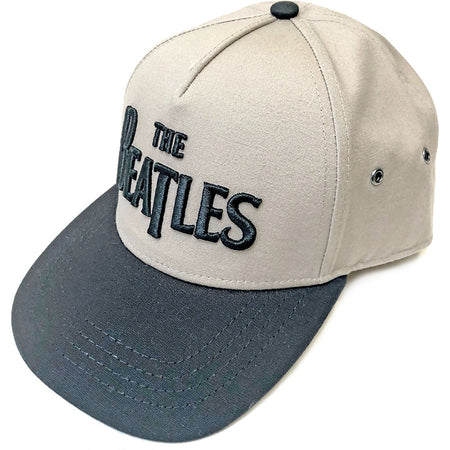 The Beatles - Drop T Logo - 2 Tone Snapback OSFA Baseball Cap
