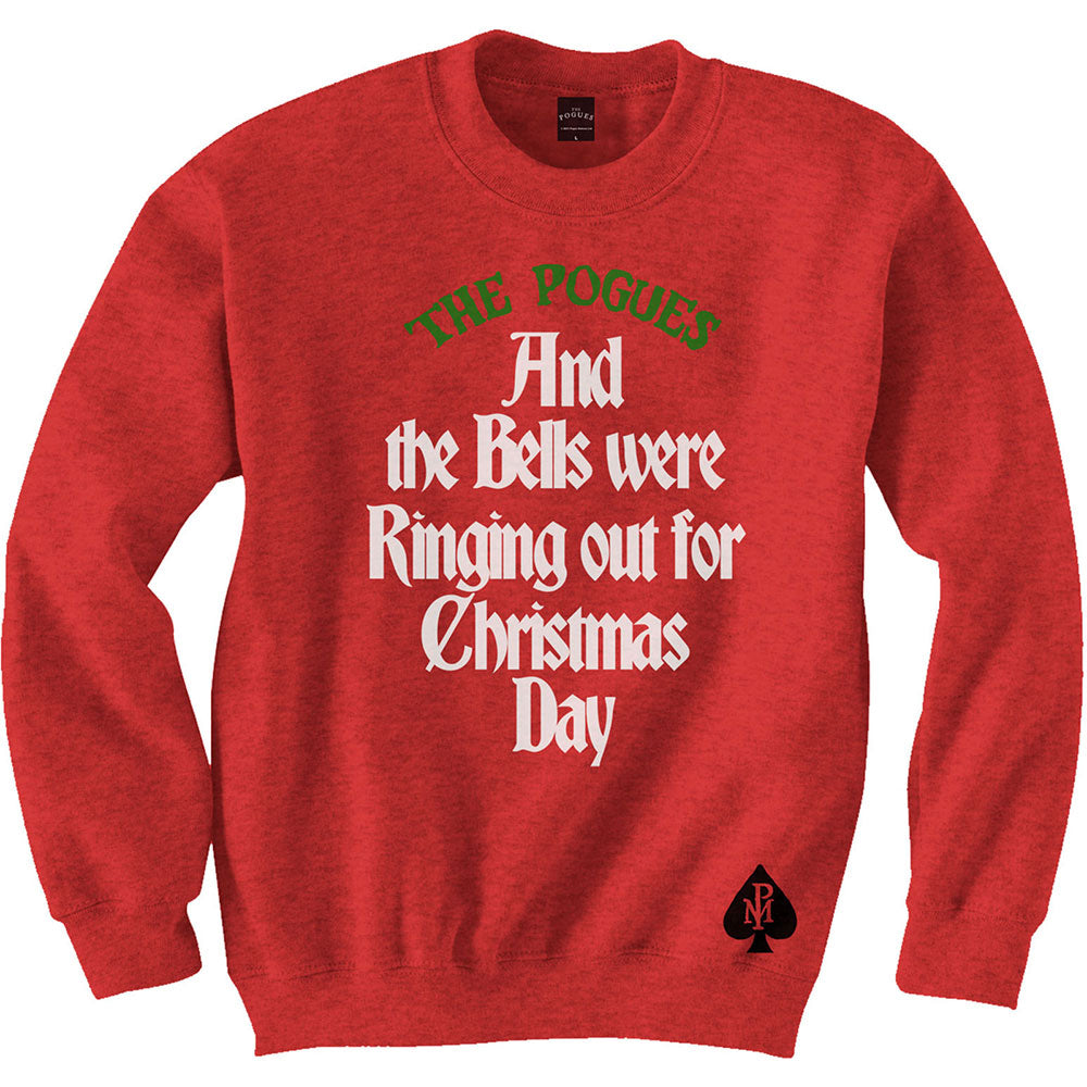 The Pogues - Bells Were Ringing Out - Red Crew Sweatshirt