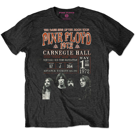 Pink Floyd - Eco-Tee-Carnegie 72 - Black T-shirt