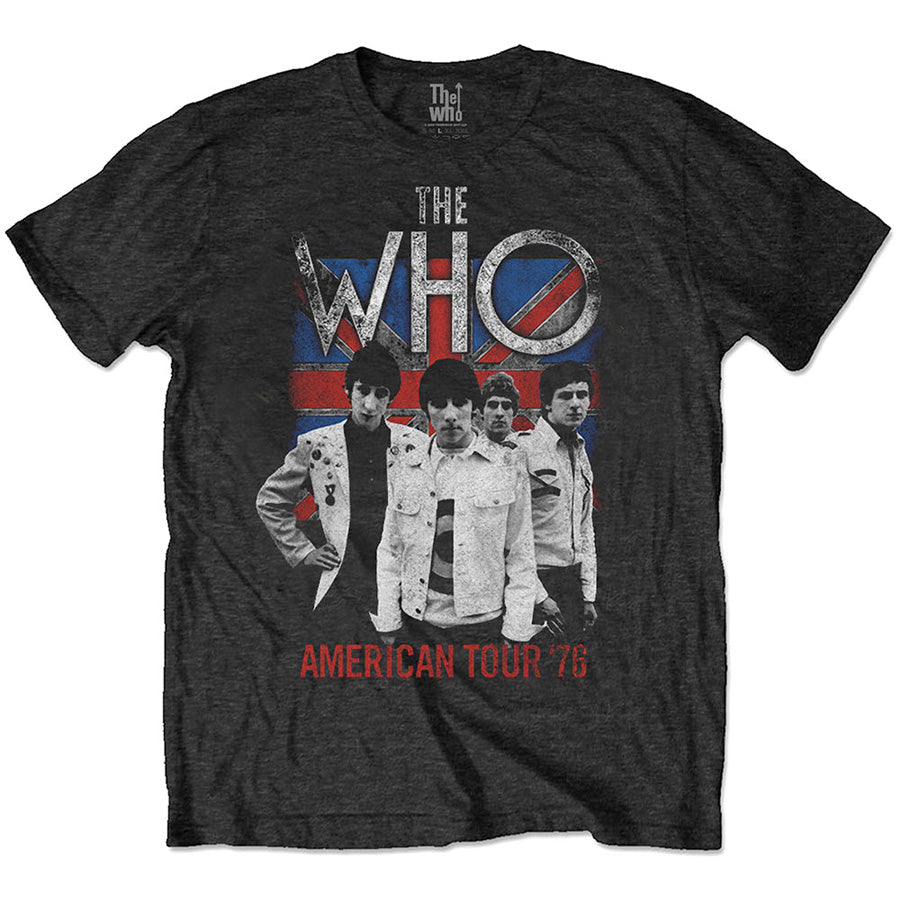 The Who - Eco-Tee-American Tour 79- Black T-shirt