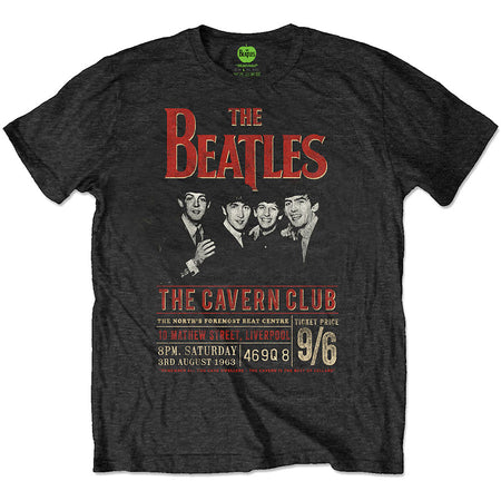 The Beatles - Eco-Tee-Cavern 63 - Black T-shirt