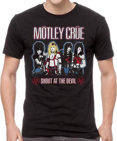 Motley Crue - Shout At The Devil - Black t-shirt