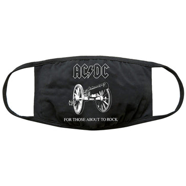 AC/DC - About To Rock - Face Mask