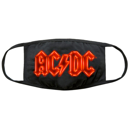 AC/DC - Neon Logo - Face Mask