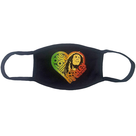 Bob Marley - One Love Heart - Face Mask