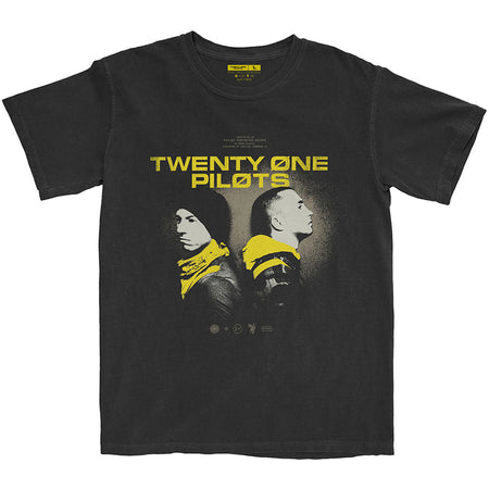 Twenty One Pilots - Back To Back - Black t-shirt