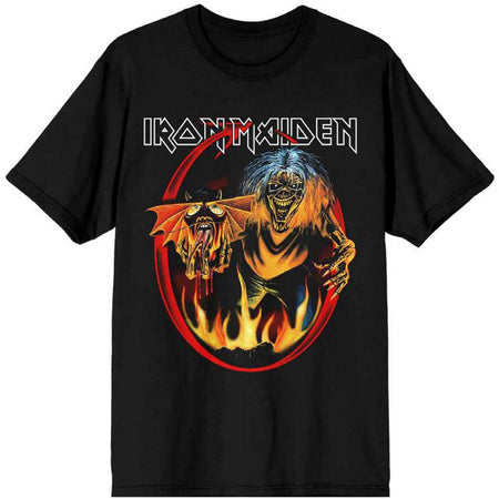 Iron Maiden - Number Of The Beast Devil Tail - Black T-shirt
