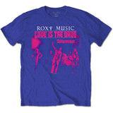 Roxy Music - Love Is The Drug - Royal Blue t-shirt