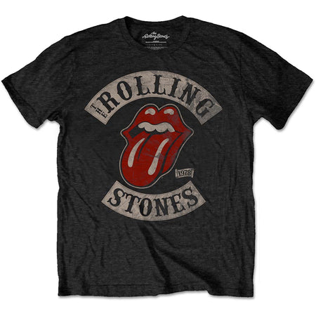 The Rolling Stones - Tour 1978 - Black  T-shirt