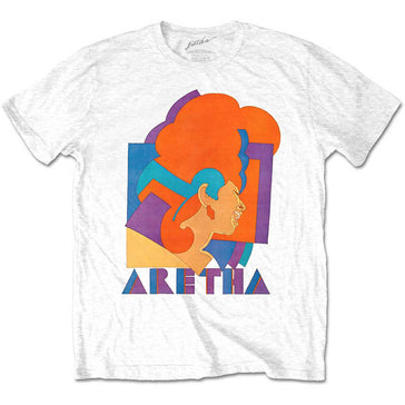 Aretha Franklin - Milton Graphic - White T-shirt