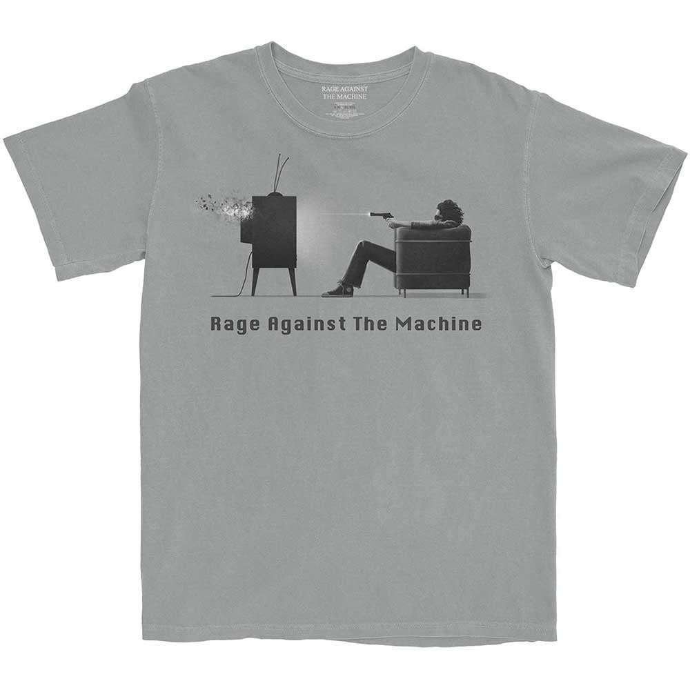Rage Against The Machine - Won't Do - Light Grey Mineral Wash t-shirt