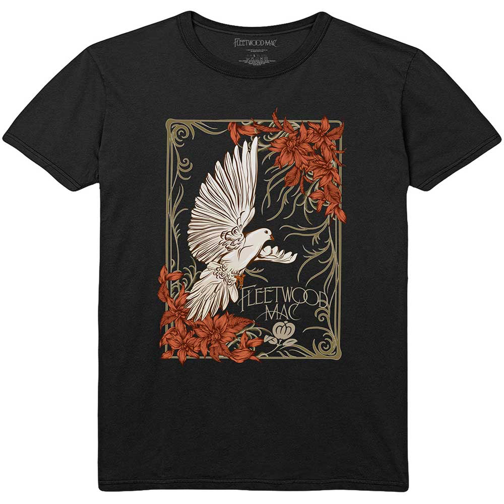 Fleetwood Mac - Dove - Black t-shirt