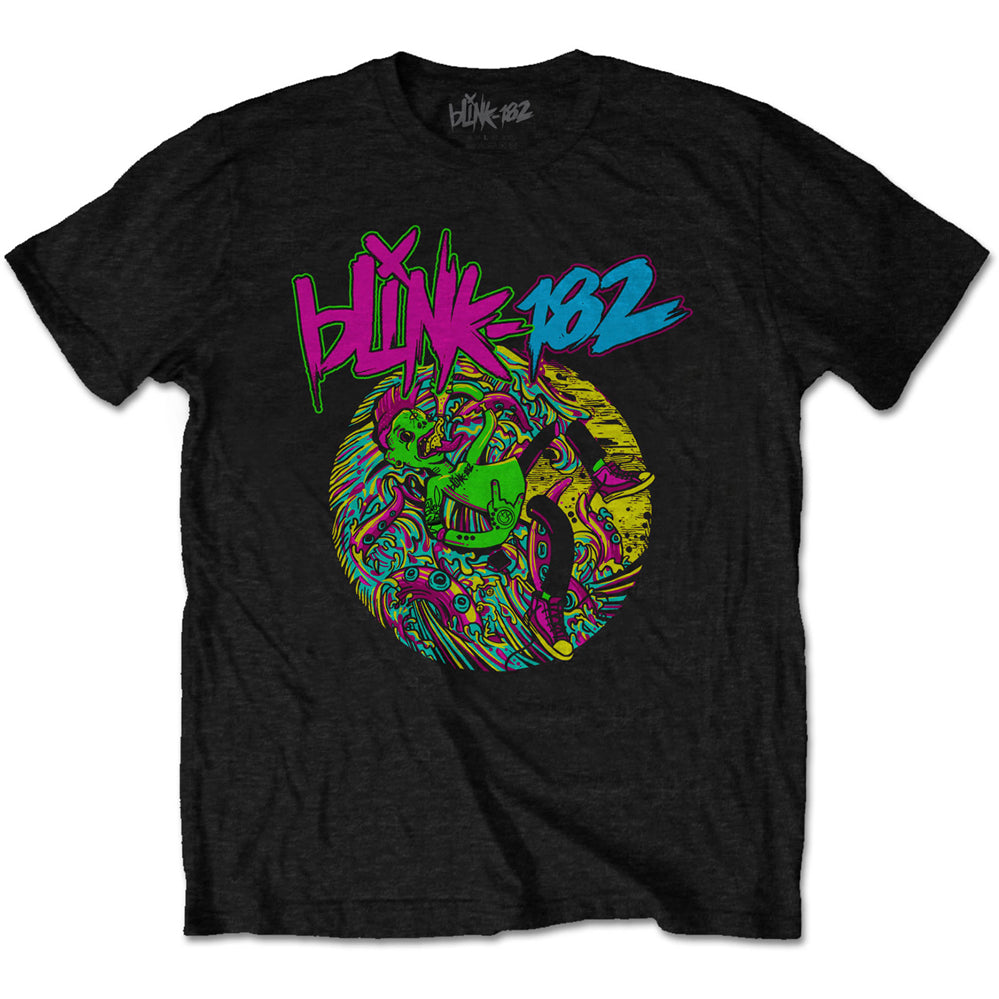 Blink 182 - Overboard Event - Black T-shirt