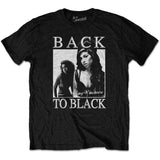 Amy Winehouse - Back To Black - Black t-shirt