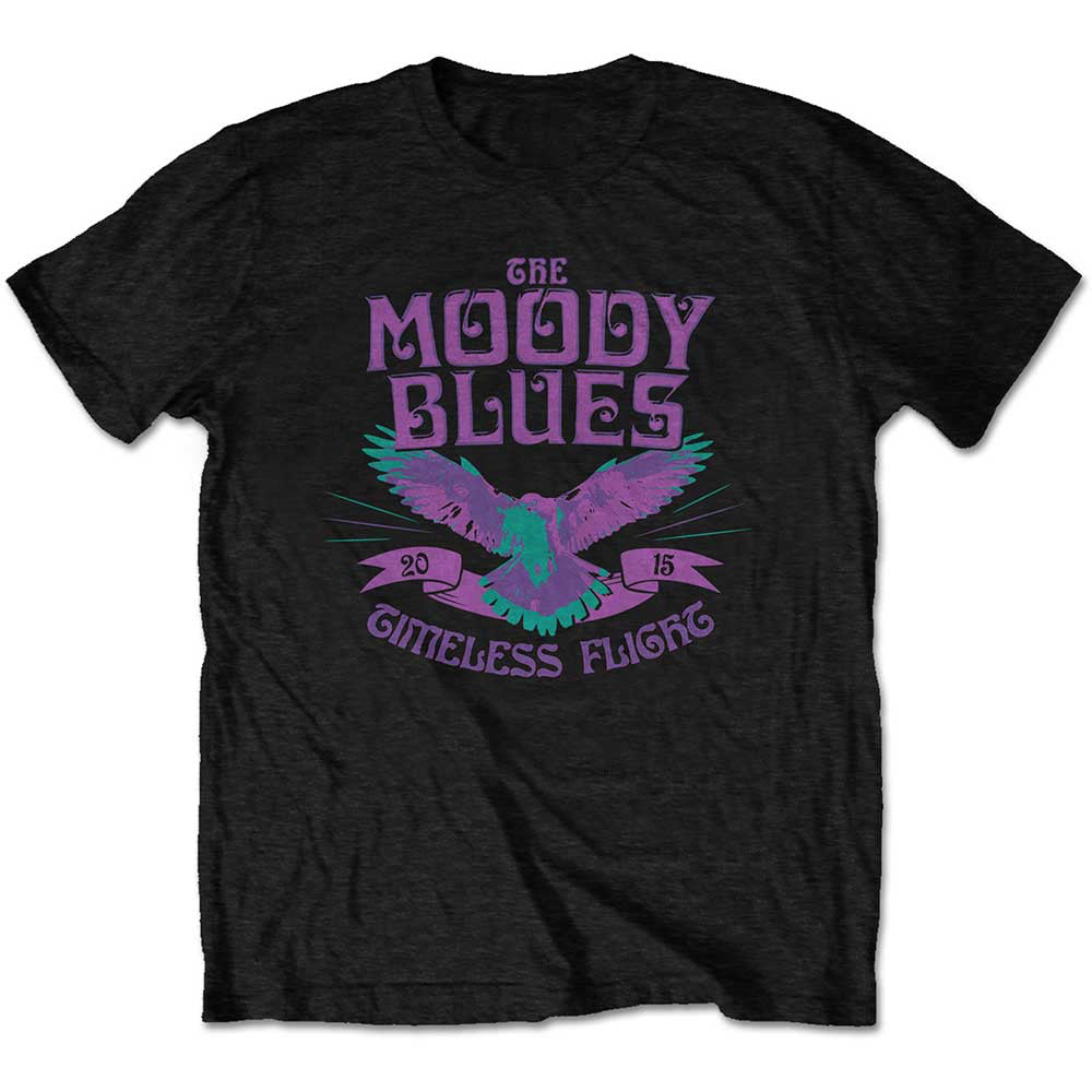 The Moody Blues - Timeless Flight - Black t-shirt