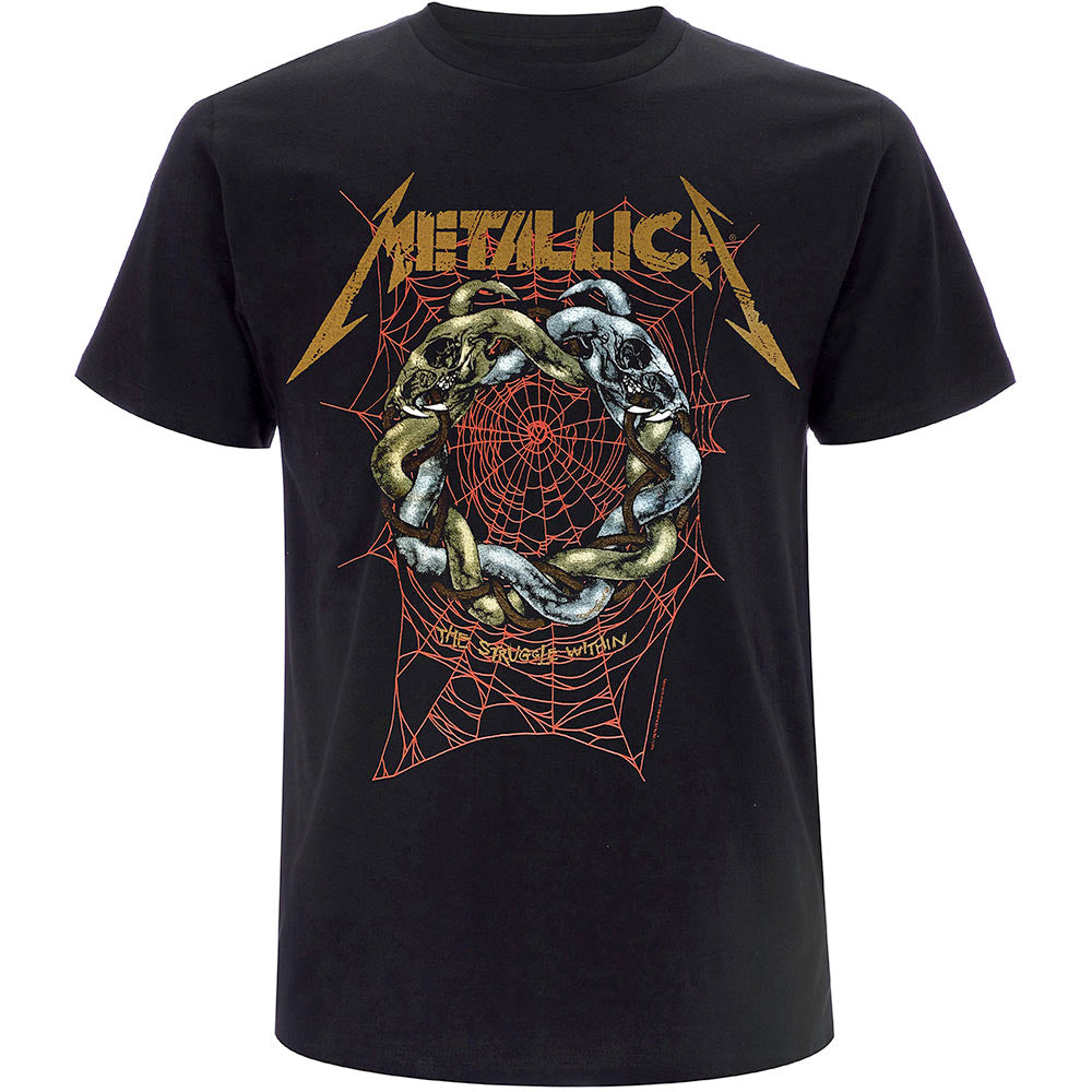 Metallica - Ruin/Struggle with Back print - Black t-shirt