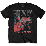 Nirvana - Kurt Cobain - Kris Standing - Black t-shirt