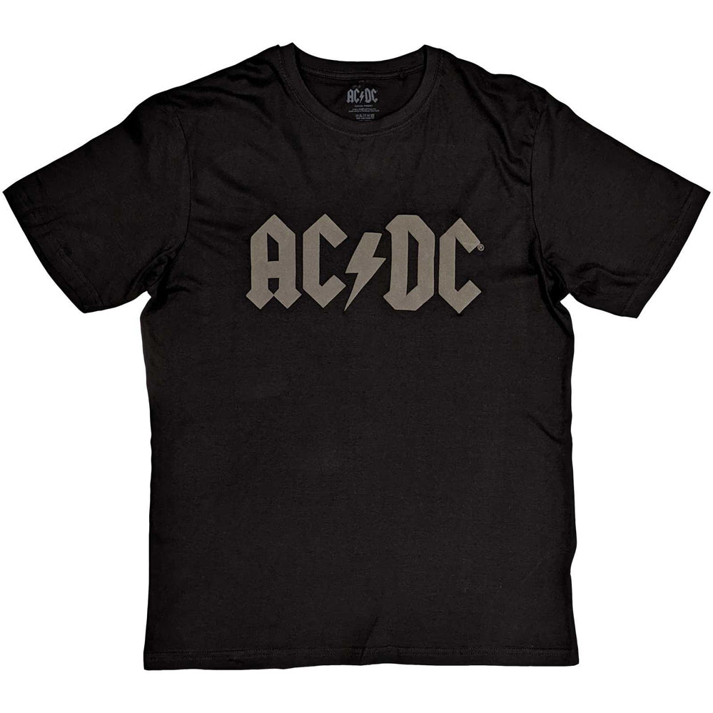 AC/DC - Hi Build Logo -  Black t-shirt