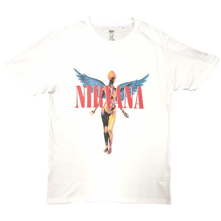 Nirvana - Angelic -  White t-shirt