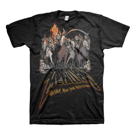 Metallica - 40th Anniversary Horsemen - Black t-shirt