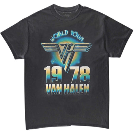 Van Halen - World Tour '78 - Black t-shirt