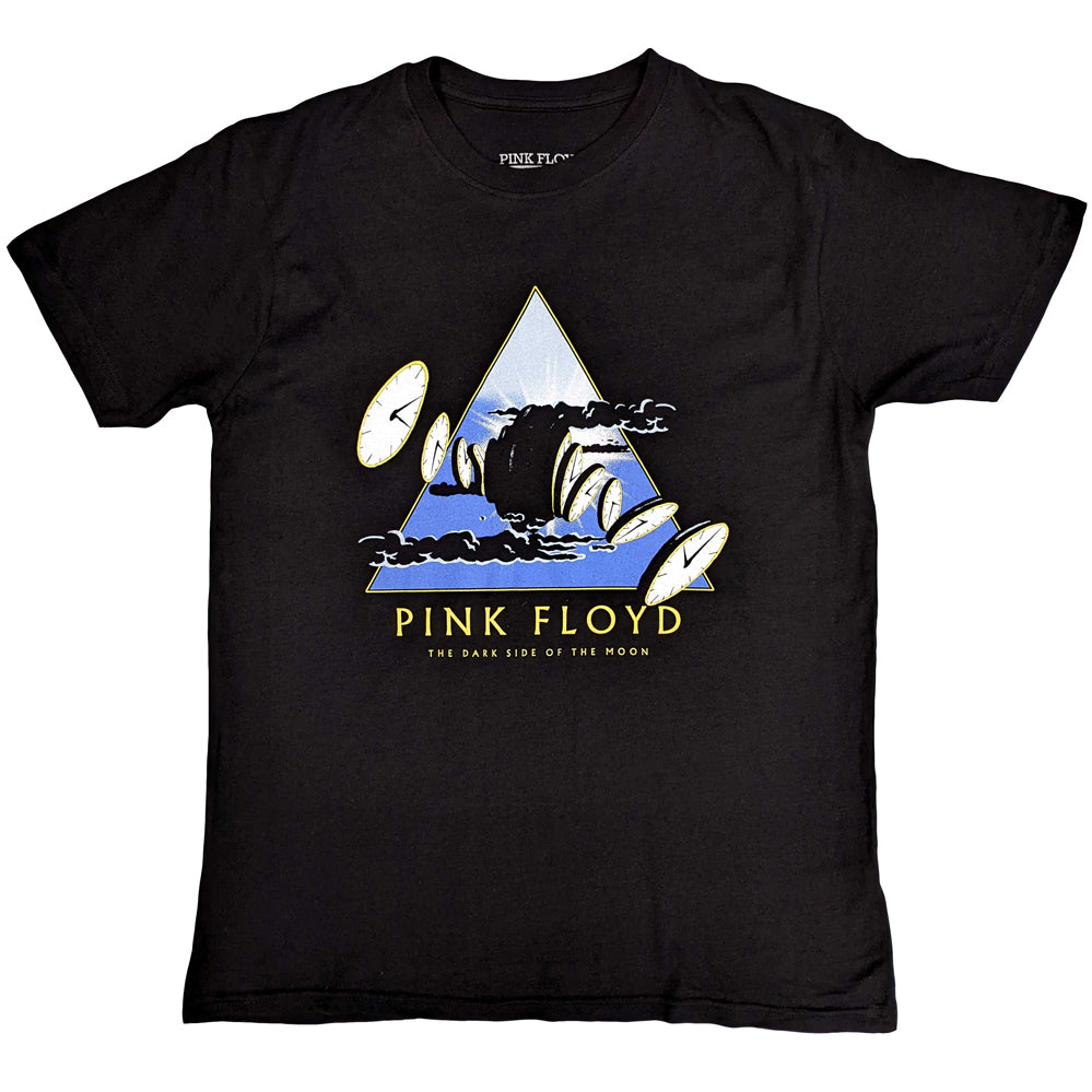Pink Floyd - Melting Clocks - Black t-shirt