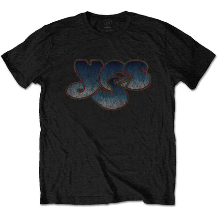 Yes - Vintage Logo - Black t-shirt