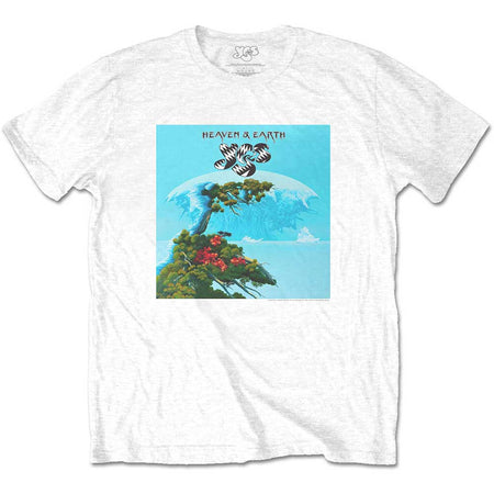 Yes - Heaven & Earth - White t-shirt