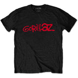 Gorillaz - Logo- Black T-shirt