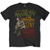 Bob Marley - Rastaman Vibration Tour 1976 - Black t-shirt
