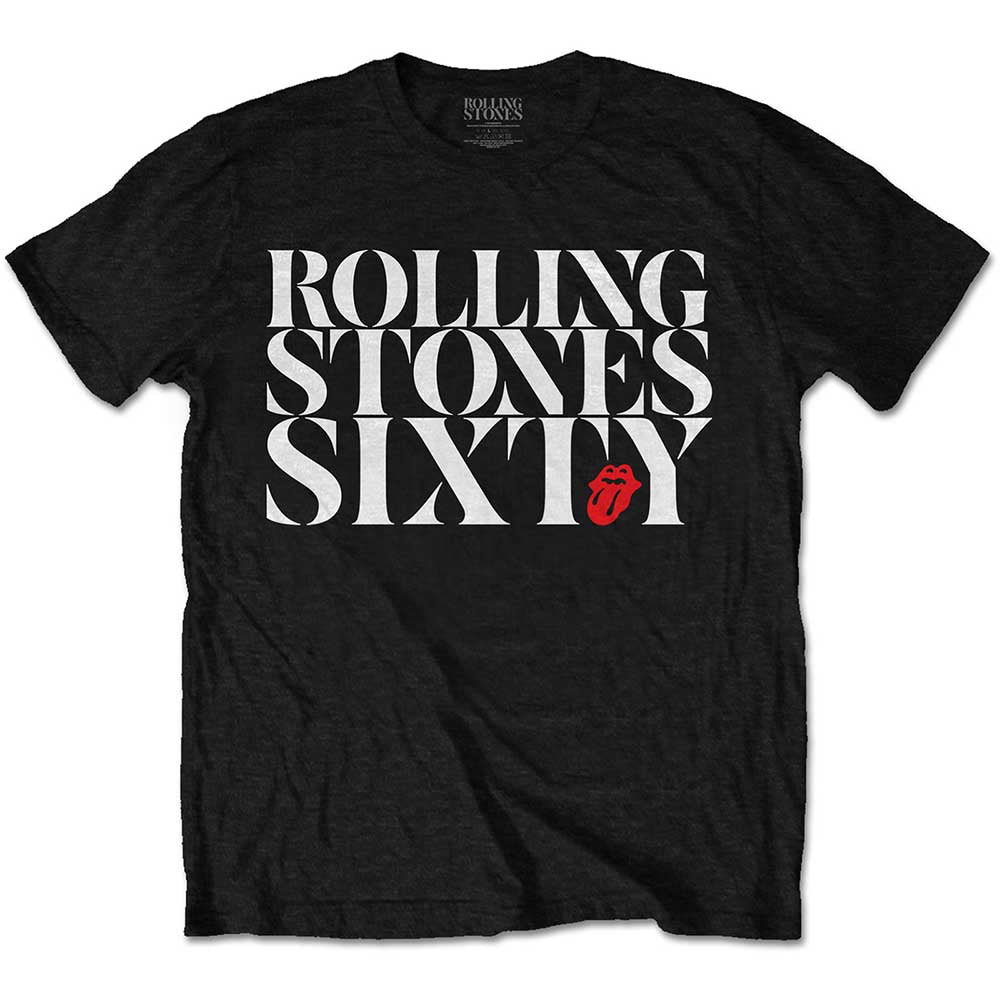 The Rolling Stones - Sixty Chic - Black t-shirt