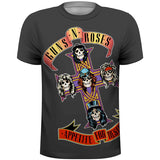 Guns N Roses -  Appetite For Destruction - Sublimation Print t-shirt