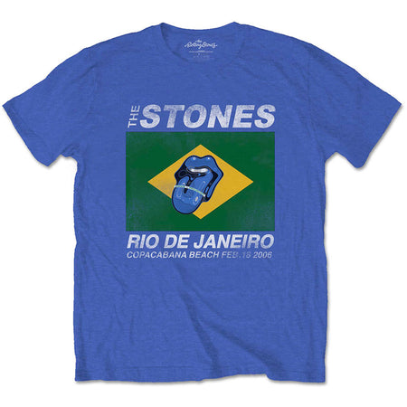 The Rolling Stones - Copacabana Blue - Blue  t-shirt