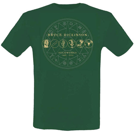 Iron Maiden - Bruce Dickinson-Soloworks - Dark Green  t-shirt