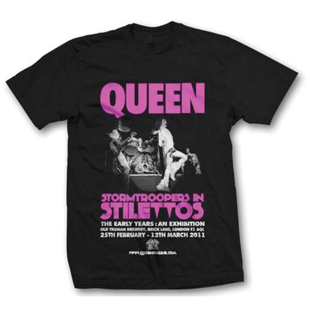 Queen - Stormtrooper In Stilletos - Black t-shirt