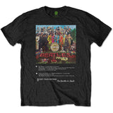 The Beatles - 8 Track Collection-Sgt Pepper - Black t-shirt