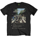 The Beatles - 8 Track Collection-Abbey Road - Black t-shirt