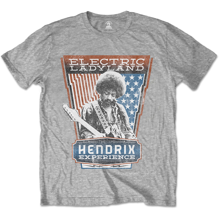 Jimi Hendrix - Electric Ladyland - Grey t-shirt