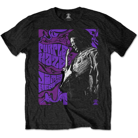 Jimi Hendrix - Purple Haze - Black t-shirt