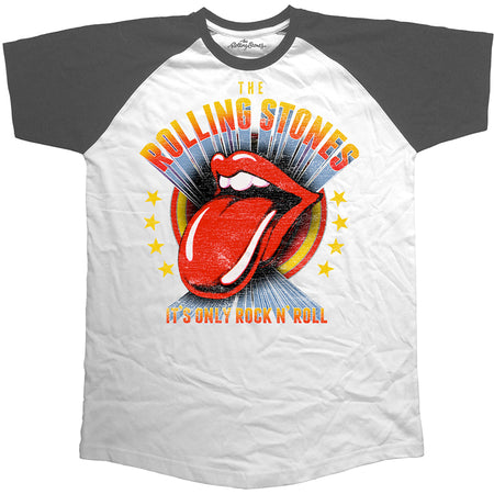 The Rolling Stones-It's Only Rock & Roll - Raglan Baseball Jersey  T-shirt