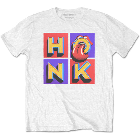 The Rolling Stones - Honk Album - White  T-shirt